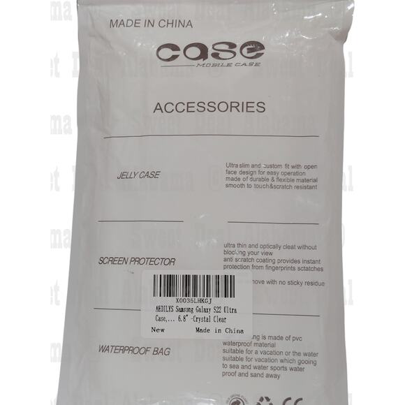 Aedilys Cellphone Case For Samsung Galaxy S22 Ultra, Crystal Clear - Picture 4 of 4